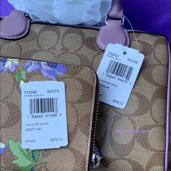 ▪️SALE▪️Signature Mini Bennett Satchel & Wallet - Picture 4 of 8